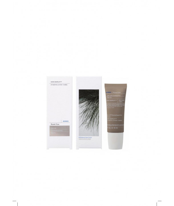 KORRES ΜΑΥΡΗ ΠΕΥΚΗ 4D BIO SHAPELIFT UP LIFT CONTOURING SERUM 40ml