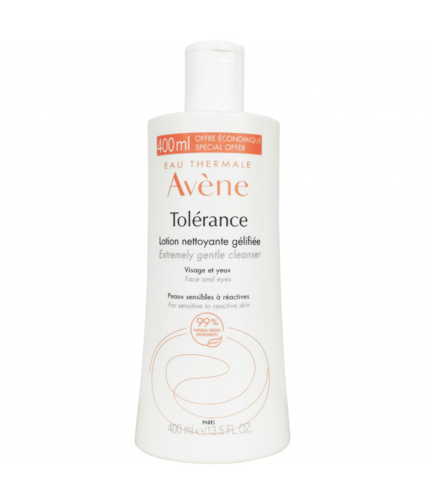 AVENE TOLERANCE LOTION NETTOYANTE GELIFIEE ΛΟΣΙΟΝ ΚΑΘΑΡΙΣΜΟΥ ΠΡΟΣΩΠΟΥ 400ml