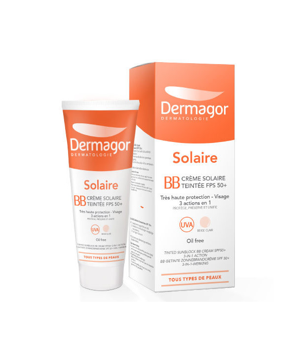 INPA DERMAGOR BB CRÈME SOLAIRE TEINTEE 40ml SPF 50