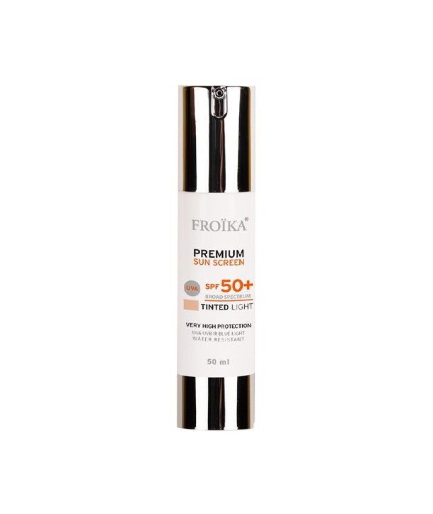 FROIKA PREMIUM SUNSCREEN SPF50 TINTED LIGHT 50ml