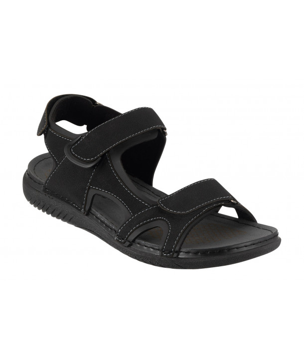 APOLLON NATURUOMO 9999 BLACK SANDALS