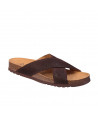 SCHOLL TANGOR BROWN SANDALS