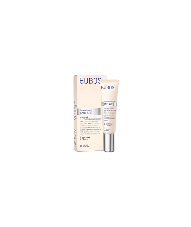 EUBOS ANTI AGE HYALURON EYE CONTOUR CREAM SERUM 15ml