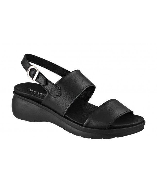APOLLON NATURELLE 8878 BLACK SANDALS