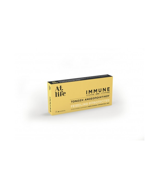 AT LIFE IMMUNE VITAMIN C ZINC VITAMIN D3 30 TABS