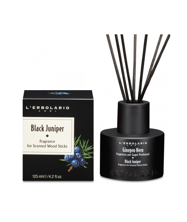 L'ERBOLARIO GINEPRO NERO (BLACK JUNIPER) FRAGRANZA PER LEGNI PROFUMATI 125ml