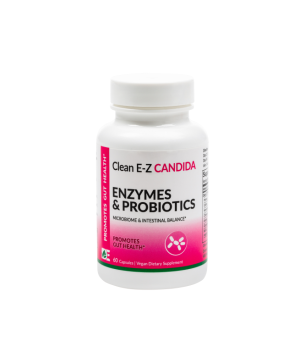 AM HEALTH DYNAMIC ENZYMES CLEAN EAT A-Z CANDIDA 60 CAPS