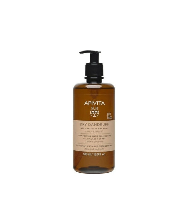 APIVITA DRY DANDRUFF SHAMPOO CELERY & PROPOLIS 500ml