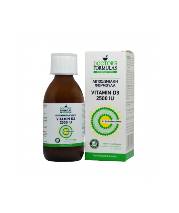 DOCTOR'S FORMULAS VITAMIN D3 2500IU 150ml