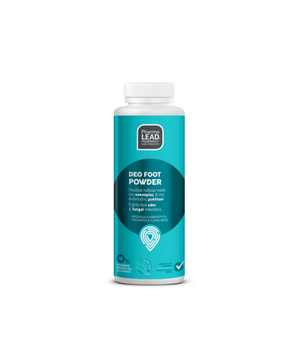 PHARMALEAD DEO FOOT POWDER ΑΠΟΣΜΗΤΙΚΗ ΠΟΥΔΡΑ ΠΟΔΙΩΝ 100gr