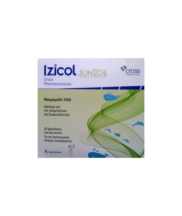 CROSS PHARMACEUTICALS IZICOL JUNIOR 20 SACHETS