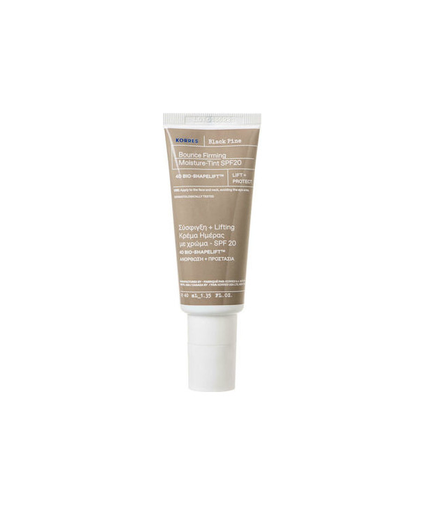 KORRES ΜΑΥΡΗ ΠΕΥΚΗ 4D ΚΡΕΜΑ ΗΜΕΡΑΣ ΜΕ ΧΡΩΜΑ SPF20 40ml