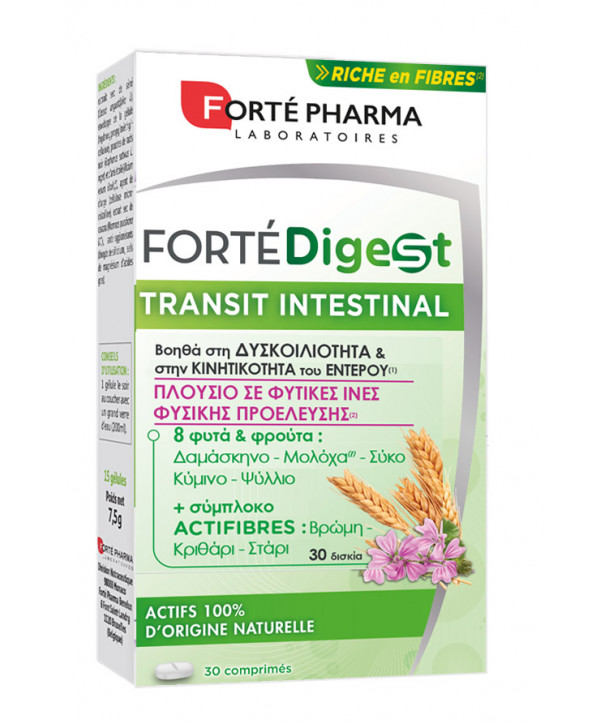 FORTE PHARMA FORTEDIGEST TRANSIT INTESTINAL 30 TABS