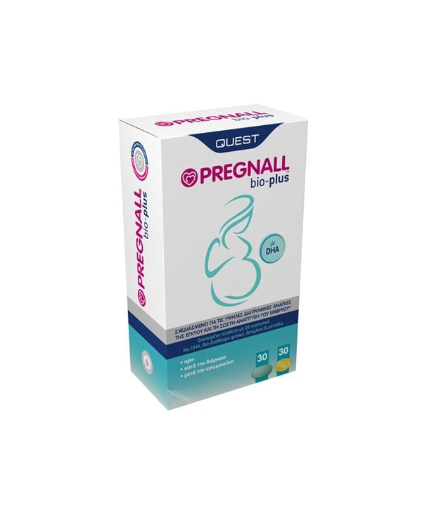 QUEST PREGNALL BIO PLUS 30 TABS & 30 CAPS