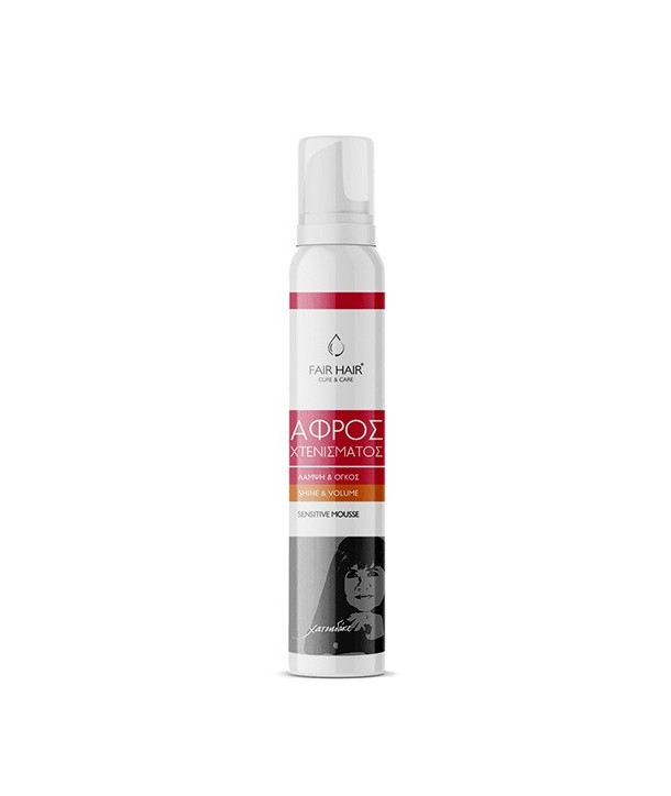 FAIR HAIR SENSITIVE MOUSSE SHINE & VOLUME 200ml