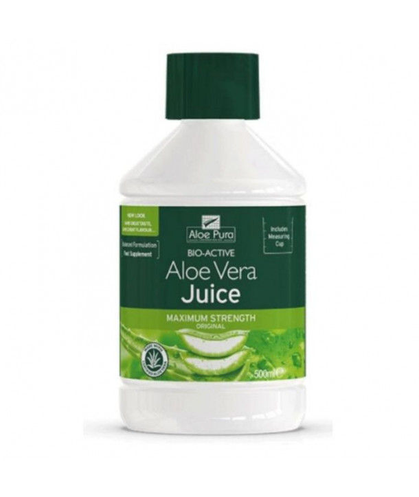 OPTIMA ALOE PURA ALOE VERA JUICE MAXIMUM STRENGTH 500ml