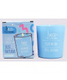 ALOE+ COLORS SCENTED CANDLE JUST NATURAL