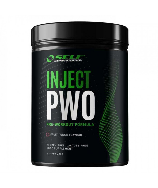 SELF OMNINUTRITION INJECT PRE WORKOUT PREMIUM FRUIT PUNCH FLAVOUR 400gr