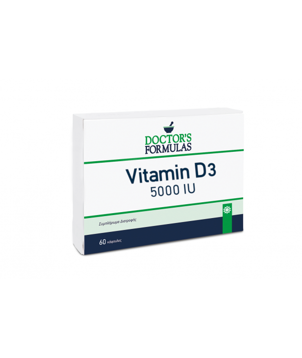 DOCTOR'S FORMULAS VITAMIN D3 5000IU 60 CAPS