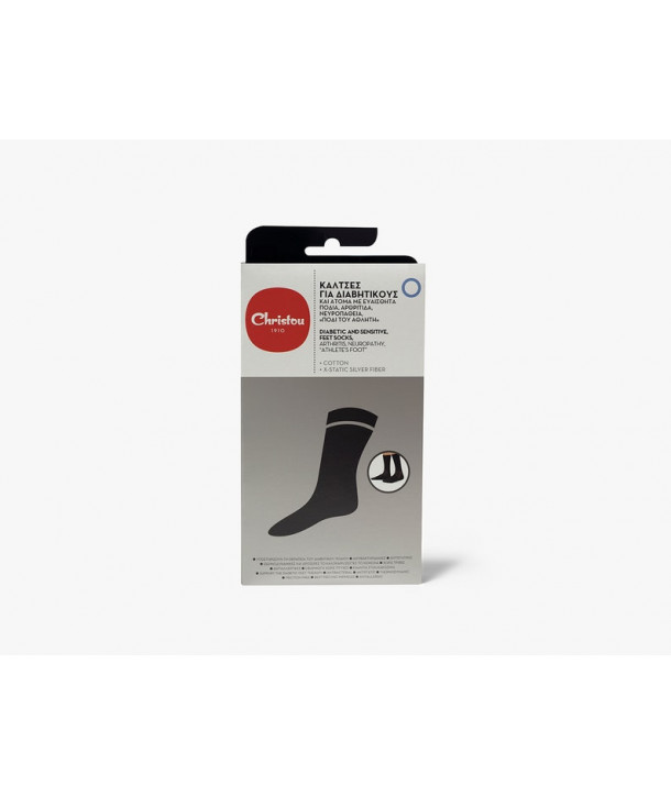CHRISTOU DIABETIC AND SENSITIVE FEET SOCKS