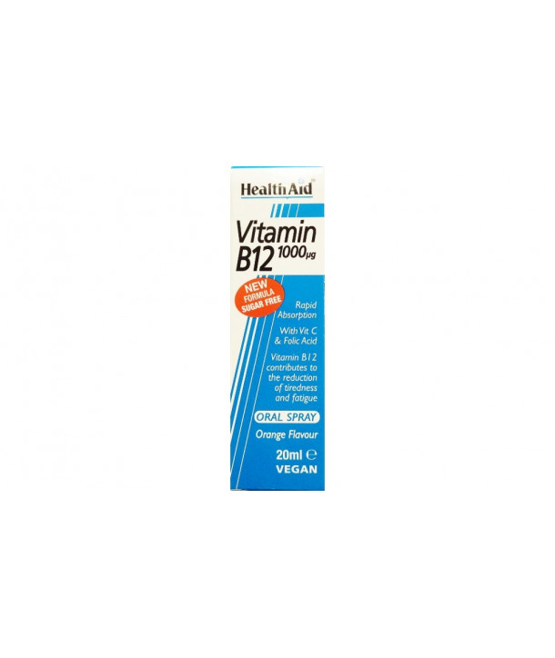 HEALTH AID VITAMIN B12 1000μg 20ml