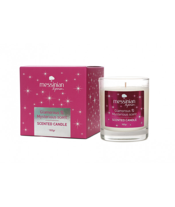 MESSINIAN SPA GLAMOROUS MYSTERIOUS SCENTED CANDLE 160gr