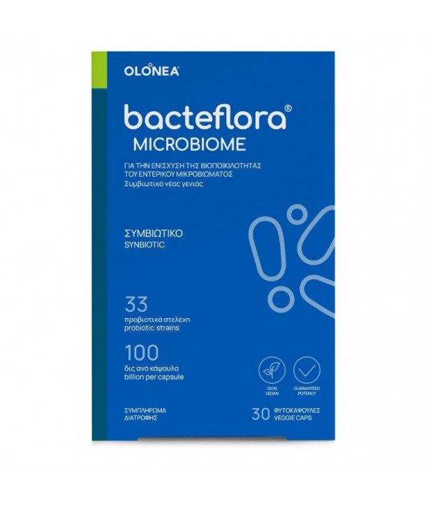BACTEFLORA MICROBIOME 30 CAPS
