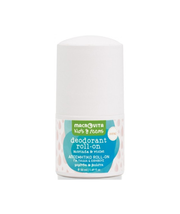 MACROVITA KIDS & TEENS DEODORAN ROLL ON 50ml