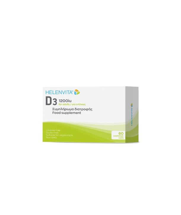 HELENVITA D3 1200IU 60 CAPS