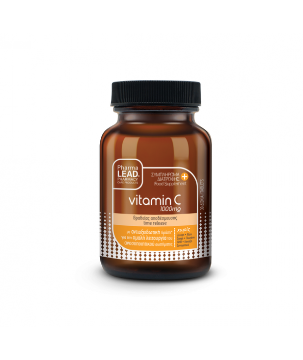 VITORGAN PHARMALEAD VITAMIN C 1000mg TIME RELEASE 30 TABS