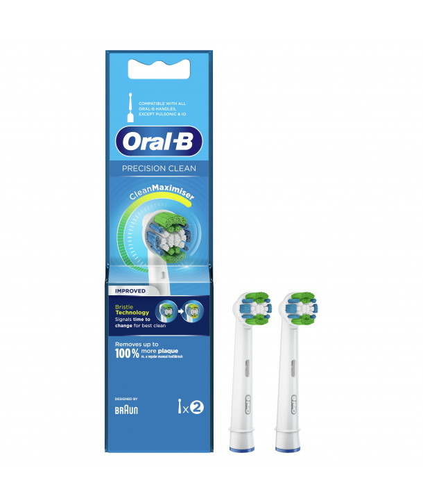 ORAL B PRECISION CLEAN ΑΝΤΑΛΛΑΚΤΙΚΑ 2 ΤΕΜΑΧΙΑ