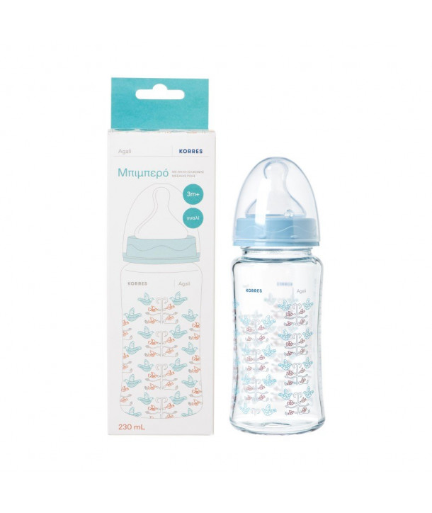 KORRES AGALI GLASS BOTTLE 3m+ 230ml