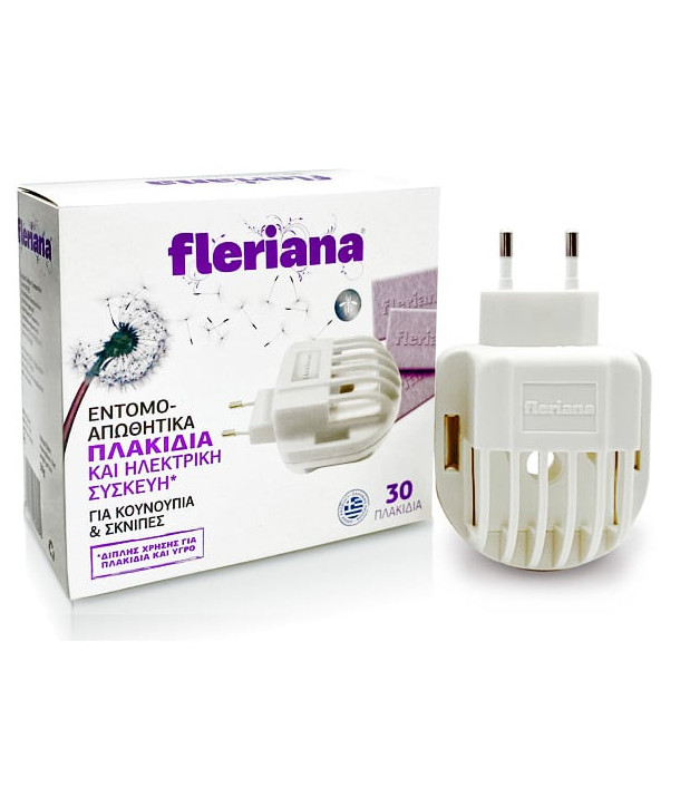 FLERIANA ΕΝΤΟΜΟΑΠΩΘΗΤΙΚΑ ΠΛΑΚΙΔΙΑ 30 ΤΕΜΑΧΙΑ & ΣΥΣΚΕΥΗ