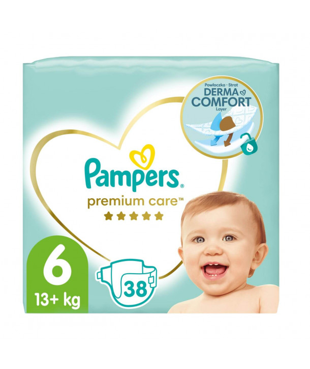 PAMPERS PREMIUM CARE SIZE 6 13`kg 52 ΤΜΧ