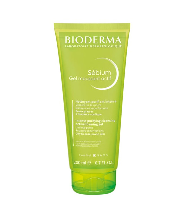 BIODERMA SEBIUMGEL MOUSSANT ACTIF 200ml