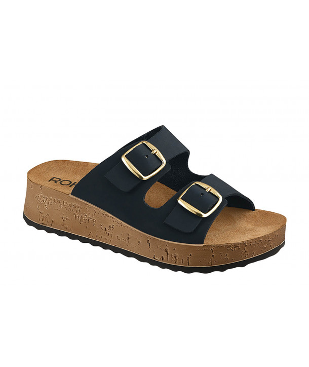 ROHDE BLACK SANDALS 6212