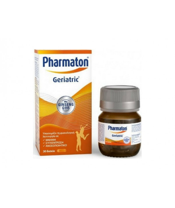 PHARMATON GERIATRIC 30 CAPS