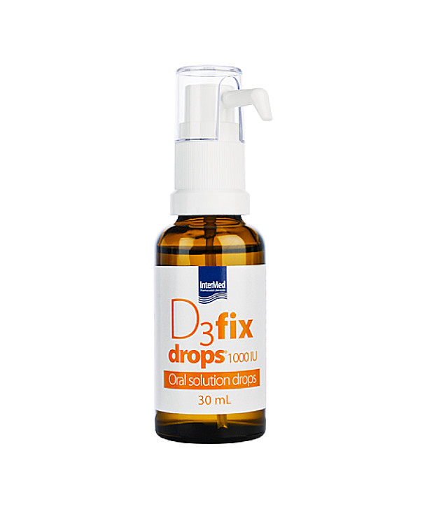 INTERMED D3 FIX DROPS 1000IU 30ml