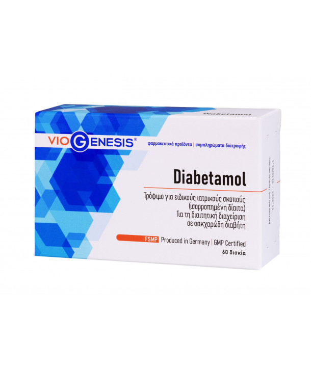 VIOGENESIS DIABETAMOL 60 TABS