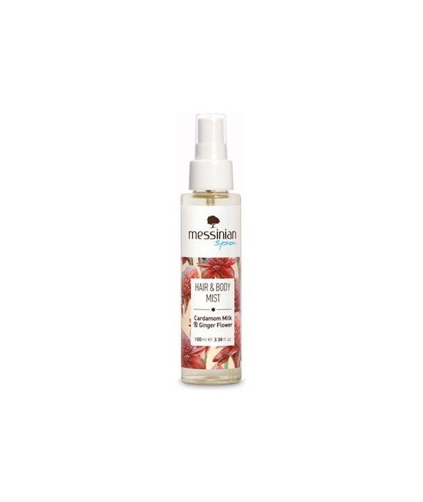 MESSINIAN SPA CARDAMOM MILK & GINGER FLOWER HAIR BODY MIST 100ml
