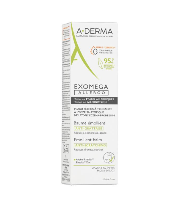 ADERMA EXOMEGA ALLERGO EMOLLIENT BALM 200ml