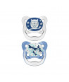 DR BROWN'S PREVENT SOOTHER BOY 0-6M 2 PIECES GLOWS IN THE DARK