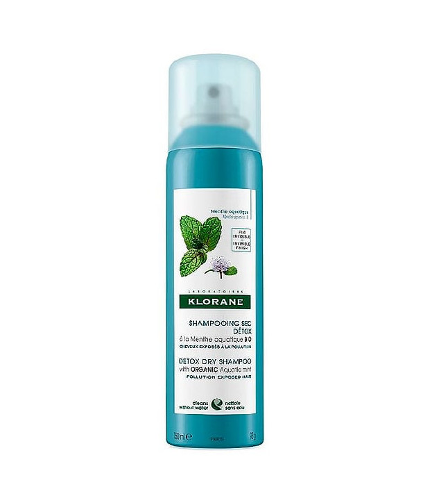 KLORANE DETOX DRY SHAMPOO AQUATIC MINT 150ml