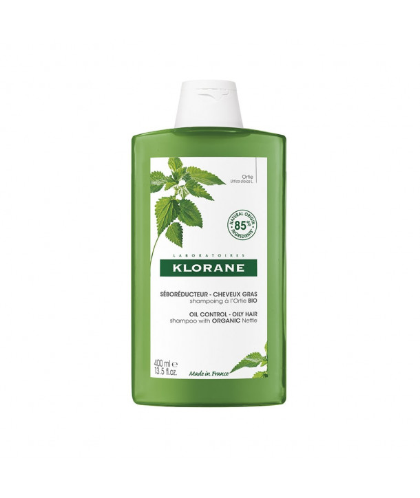 KLORANE OIL CONTROL SHAMPOO WITH ORGANIC NETTLE 400ml