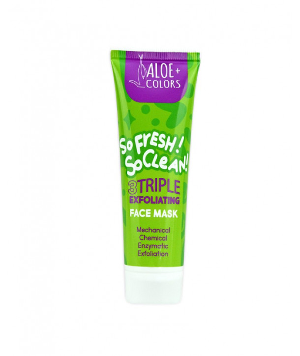 ALOE COLORS SO FRESH SO CLEAN TRIPLE EXFOLIATING FACE MASK 60ml