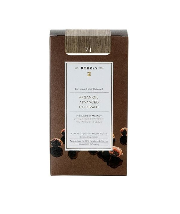 KORRES ARGAN 7.1 ASH BLONDE