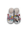 APOLLON NATURELLE KAHLO GREY SLIPPERS