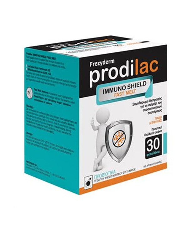 FREZYDERM PRODILAC IMMUNO SHIELD FAST MELT 30 SACHETS