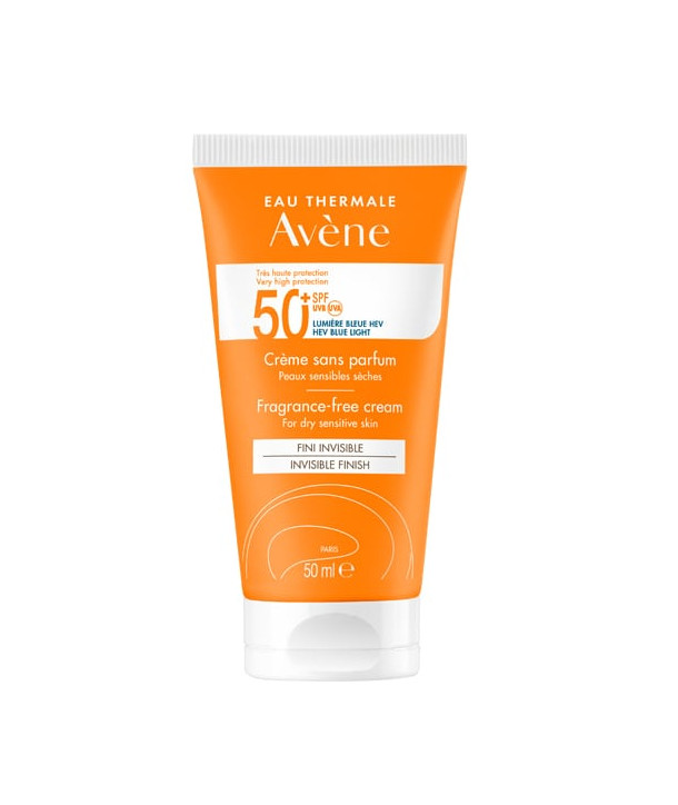 AVENE SUNCARE CREAM SPF50+ 50 ml NON PERFUMED