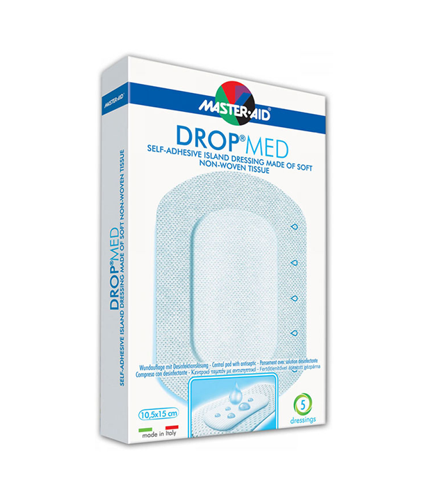 MASTER AID DROP MED 10.5 x 25cm 5 ΤΜΧ
